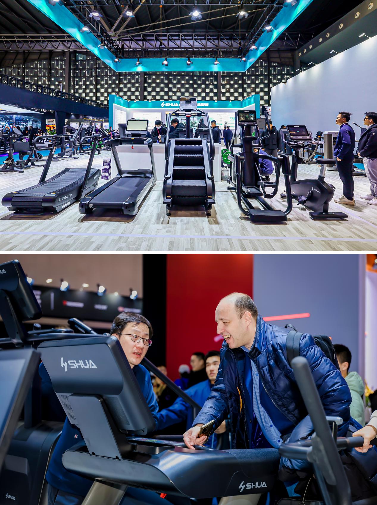 郑少忠冠军甄选健身器材_舒华综合训练器_舒华体育2025IWF上海国际健身展