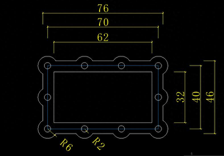 定数等分命令_CAD矩形命令_cad画图练习